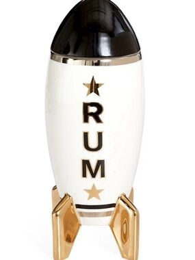 Jonathan Adler ~ Rocket Rum Decanter Barware ~ NEW IN BOX ~ MCM Design